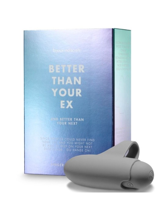 BIJOUX INDISCRETS - MIEUX QUE VOTRE EX VIBRATEUR BULLET 10 VIBRATIONS 