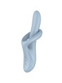 SATISFYER - HEAT FLEX 4 VIBRADOR DE EFEITO TÉRMICO 12 VIBRAÇÕES AZUL