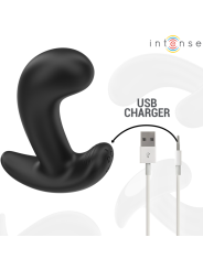 INTENSE - CHANDLER ANAL PLUG 10 VIBRAÇÕES PRETO CONTROLE REMOTO