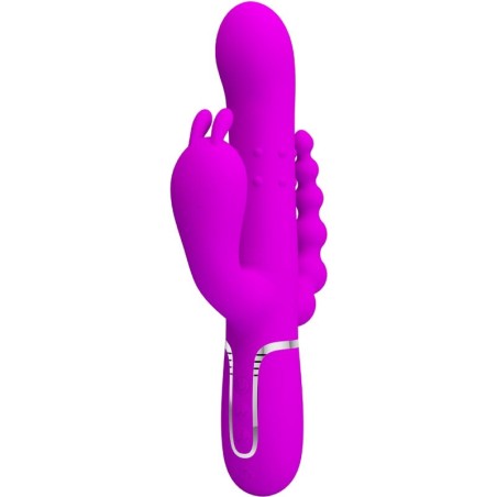 PRETTY LOVE - CAMMY TRIPLE 4 IN 1 MULTIFUNCTIONELE VIBRATOR ROZE
