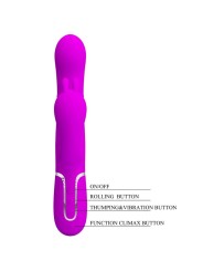 PRETTY LOVE - CAMMY TRIPLE 4 IN 1 MULTIFUNCTIONELE VIBRATOR ROZE