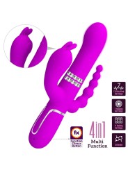 PRETTY LOVE - CAMMY TRIPLE 4 IN 1 MULTIFUNCTIONELE VIBRATOR ROZE