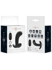 INTENSE - CHANDLER ANAL PLUG 10 VIBRATIONEN SCHWARZ FERNBEDIENUNG