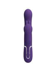 PRETTY LOVE - CAMMY TRIPLE VIBRATEUR MULTIFONCTION 4 EN 1 VIOLET