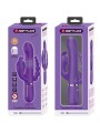 PRETTY LOVE - CAMMY VIBRATORE TRIPLO MULTIFUNZIONE 4 IN 1 VIOLA