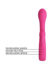 PRETTY LOVE - FRITZ RABBIT VIBRADOR 12 VIBRAÇÕES ROSA