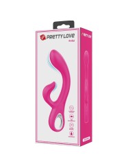 PRETTY LOVE - FRITZ VIBRADOR RABBIT 12 VIBRACIONES ROSA