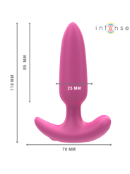 INTENSE - ROSS ANAL PLUG 10 VIBRATIONS ROSE TÉLÉCOMMANDE