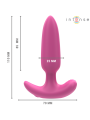 INTENSE - ROSS ANAL PLUG 10 VIBRATIONEN ROSA FERNBEDIENUNG