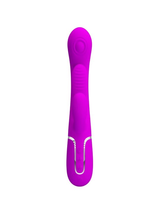 PRETTY LOVE - SHANIA TRIPLE MULTIFUNCTIONELE KONIJNENVIBRATOR ROZE