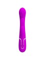 PRETTY LOVE - SHANIA TRIPLE RABBIT VIBRATEUR MULTIFONCTION ROSE