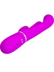 PRETTY LOVE - SHANIA TRIPLE RABBIT VIBRATEUR MULTIFONCTION ROSE