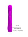 PRETTY LOVE - SHANIA TRIPLE RABBIT VIBRATEUR MULTIFONCTION ROSE
