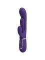 PRETTY LOVE - SHANIA TRIPLE RABBIT VIBRATEUR MULTIFONCTION VIOLET