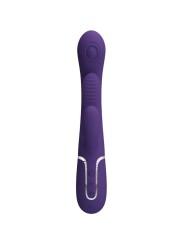PRETTY LOVE - SHANIA TRIPLE RABBIT VIBRATOR MULTIFUNKTIONS-LILA