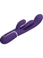 PRETTY LOVE - SHANIA TRIPLE RABBIT VIBRATOR MULTIFUNCTION PURPLE