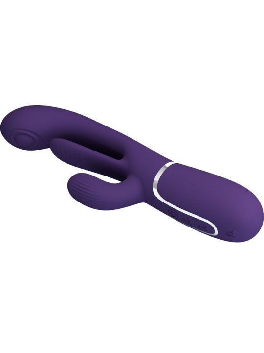 PRETTY LOVE - SHANIA TRIPLE MULTIFUNCTIONELE KONIJNENVIBRATOR PAARS