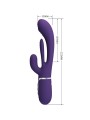 PRETTY LOVE - SHANIA TRIPLE RABBIT VIBRATOR MULTIFUNKTIONS-LILA