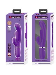 PRETTY LOVE - SHANIA TRIPLE MULTIFUNCTIONELE KONIJNENVIBRATOR PAARS