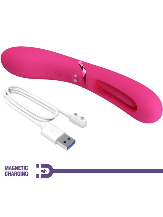 ROMANCE - VIBRATEUR POINT G LEXIE 7 VIBRATIONS ROSE