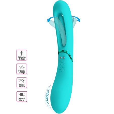 ROMANCE - LEXIE G-SPOT VIBRATOR 7 VIBRATIES BLAUW
