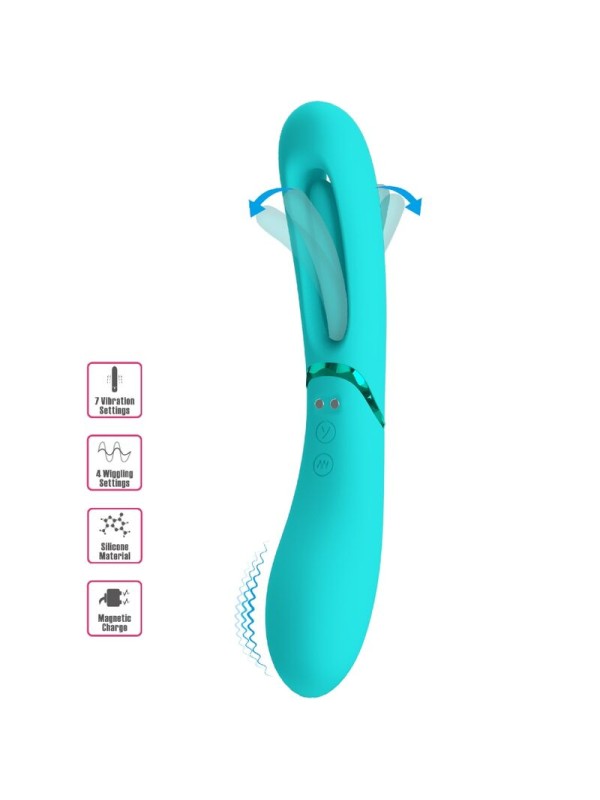 ROMANCE - LEXIE VIBRADOR PUNTO G 7 VIBRACIONES AZUL