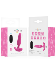 INTENSE - ROSS ANAL PLUG 10 VIBRATIONS PINK REMOTE CONTROL
