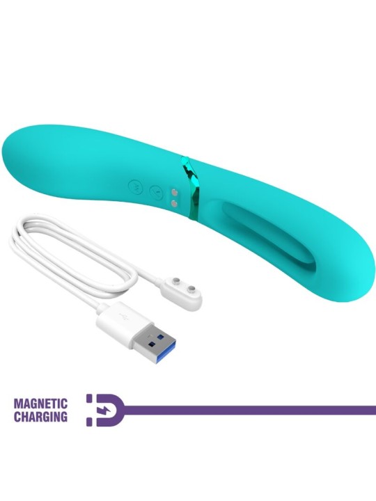 ROMANCE - VIBRATEUR POINT G LEXIE 7 VIBRATIONS BLEU