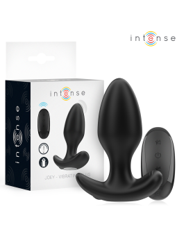 INTENSE - JOEY ANAL PLUG 10 VIBRATIONEN SCHWARZ FERNBEDIENUNG