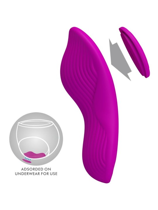 PRETTY LOVE - ROMARIO AUFLEGBARER KLITORIS-STIMULATOR MIT FERNBEDIENUN