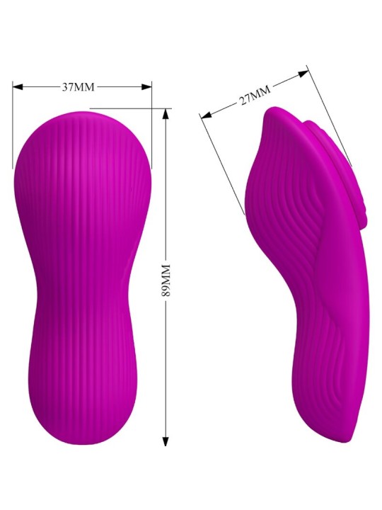PRETTY LOVE - ROMARIO AUFLEGBARER KLITORIS-STIMULATOR MIT FERNBEDIENUN