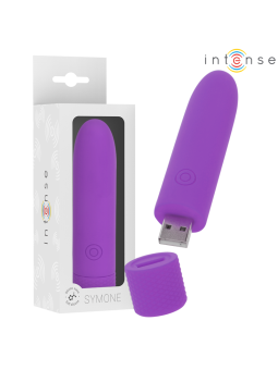 INTENSE - SYMONE BALA VIBRADORA RECARGABLE POR USB 8 VIBRACIONES MORAD