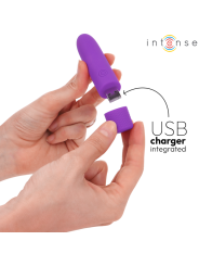 INTENSE - SYMONE BULLET VIBRANT RECHARGEABLE USB 8 VIBRATIONS VIOLET 1