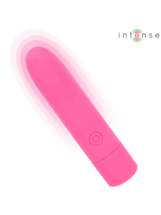 INTENSE - SYMONE BULLET VIBRANT RECHARGEABLE USB 8 VIBRATIONS ROSE 10 