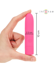 INTENSE - SYMONE USB RECHARGEABLE VIBRATING BULLET 8 VIBRATIONS PINK 1