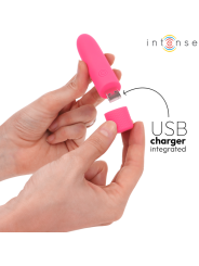 INTENSE - SYMONE BULLET VIBRANT RECHARGEABLE USB 8 VIBRATIONS ROSE 10 
