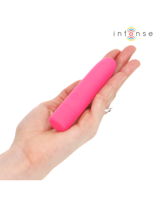 INTENSE - SYMONE BULLET VIBRANT RECHARGEABLE USB 8 VIBRATIONS ROSE 10 