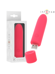 INTENSE - SYMONE BALA VIBRADORA RECARGABLE POR USB 8 VIBRACIONES ROJO 