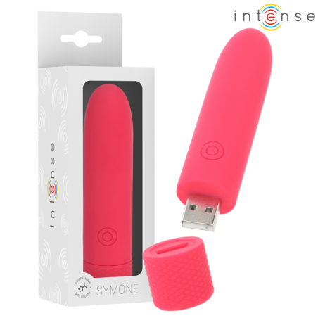 INTENSE - SYMONE USB WIEDERAUFLADBARER VIBRIERENDER BULLET 8 VIBRATION