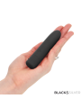 BLACK & SILVER - GERI USB RECHARGEABLE VIBRATING BULLET 8 VIBRATIONS B
