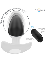 INTENSE - JOEY ANAL PLUG 10 VIBRAZIONI NERO TELECOMANDO