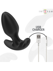INTENSE - JOEY ANAL PLUG 10 VIBRATIES ZWART AFSTANDSBEDIENING