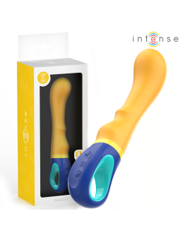 INTENSE - SHAGGY VIBRADOR PUNTO-G AMARILLO