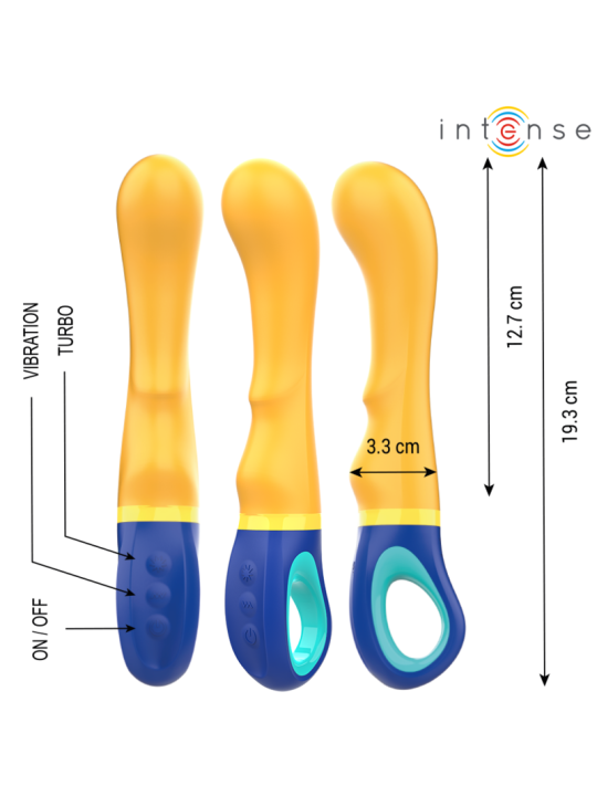INTENSIV – SHAGGY GELBER G-SPOT-VIBRATOR