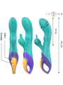INTENSE - FRED VIBRADOR RECARGABLE RABBIT AZUL