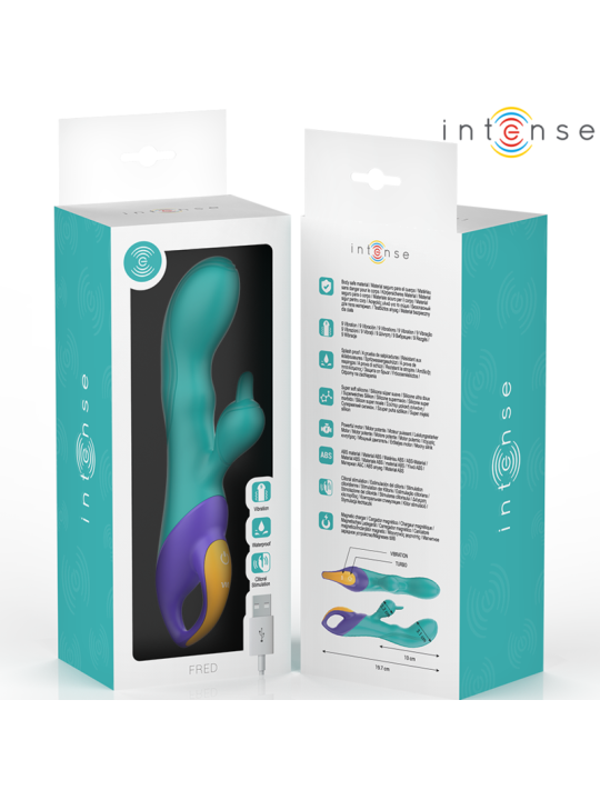 INTENSE - FRED RABBIT VIBRATOR BLUE
