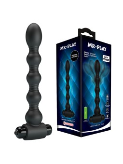 MR PLAY - MASAJEADOR PLUG ANAL CON VIBRACIÓN