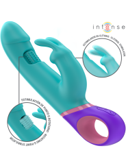 INTENSE - MÓNICA VIBRADOR RABBIT CON ESTIMULADOR ROTATORIO DEL PUNTO G