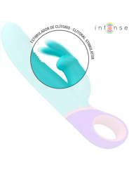 INTENSE - MÓNICA VIBRADOR RABBIT CON ESTIMULADOR ROTATORIO DEL PUNTO G