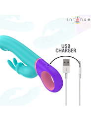 INTENSE - MÓNICA KONIJNENVIBRATOR MET ROTERENDE G-SPOT STIMULATOR BLAU